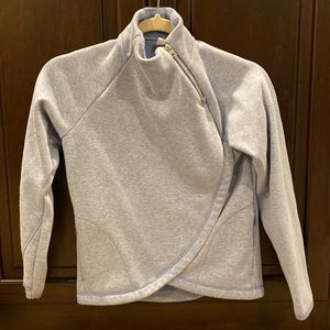 Girls athleta fleece lined sweatshirt
